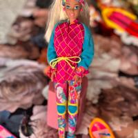 Barbie winter sport
