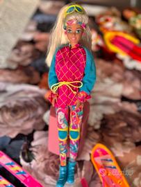 Barbie winter sport