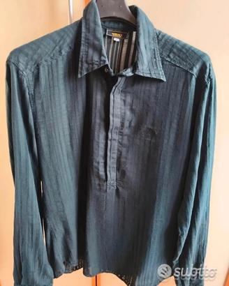 Camicia in lino Versace uomo 