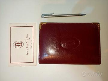 Cartier Must de Cartier - Portablocco Pelle 