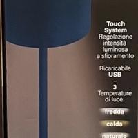 Lampada aladina touch NUOVA blu