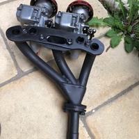 Fiat topolino A - collettore per due carburatori