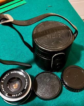 obiettivo vintage Olympus Zuiko Auto-S 38mm f/1.8.