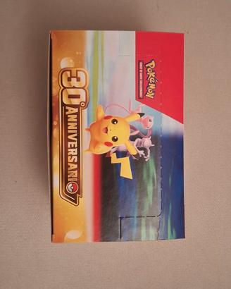 pokemon budle 6 bustine booster 30 anniversario