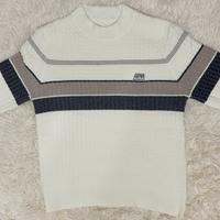 Maglione IIM SW-3538 Bianco Elegan Uomo Caldo Plus