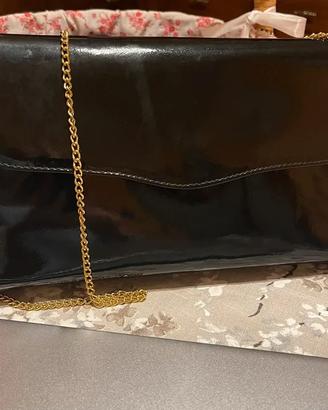 Pochette vernice nera