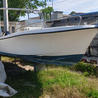 Barca 730 con 115 hp 4 tempi