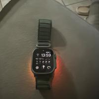 Apple whatch ultra 1 piu ciniturino blu acquatico