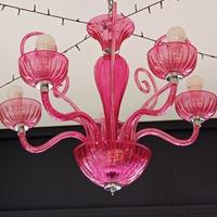 lampadario vetro di murano 