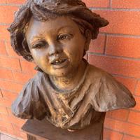 Scultura in bronzo "Mezzo Busto" di Cesare Viola