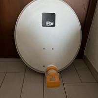 Parabola satellitare completa