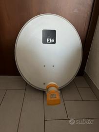 Parabola satellitare completa