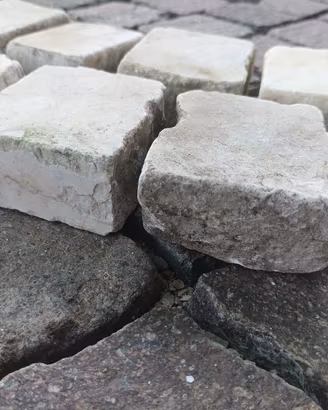 cubetti sampietrini marmo Carrara 