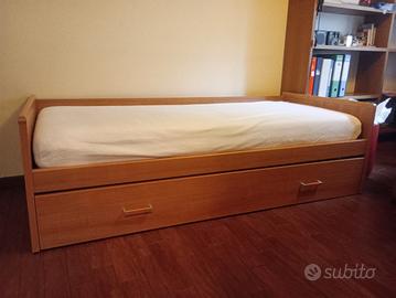 Letto Nuovo con secondo letto a scomparsa