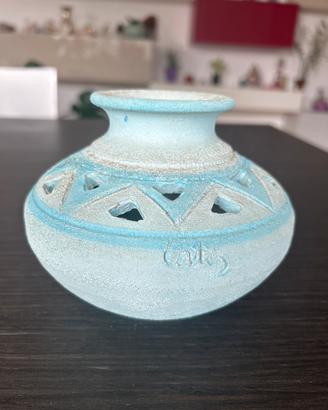 Vaso azzurro