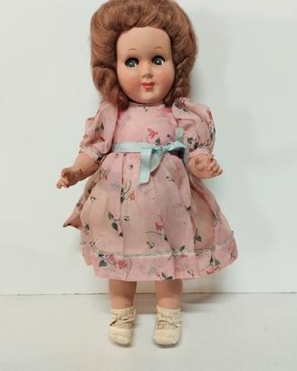 Bambola vintage in composizione anni 60 