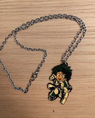 Collana in acciaio di Izuku Midoriya MHA
