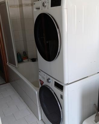 colonna bucato LG 9 kg