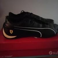 scarpe puma  numero 45 marca ferrari colore nere