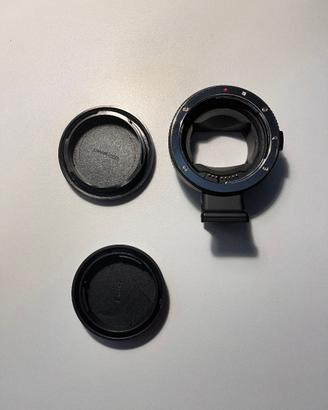 Adattatore elettronico Commlite EF-NEX (Canon EF a