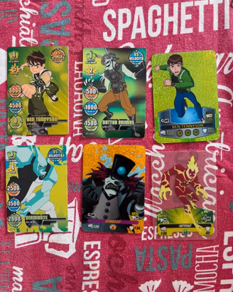 Maxi Lotto 80+ Carte BEN 10 Vintage