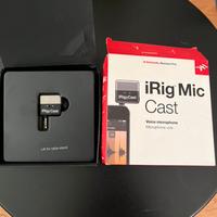 IRig Mic Cast voice microphone voix