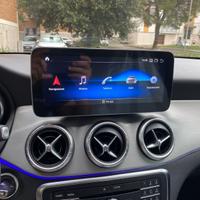 Mercedes monitor android car play touchscreen