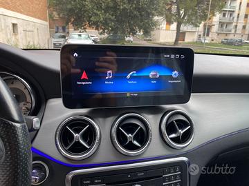 Mercedes monitor android car play touchscreen