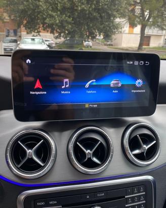Mercedes monitor android car play touchscreen