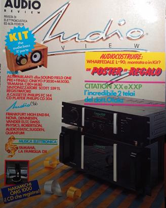 Rivista AUDIO REVIEW n° 34 del 1984