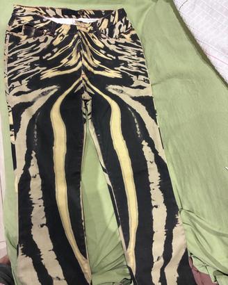 Pantaloni originali just CAVALLI in denim vintage