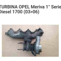 TURBINA OPEL MERIVA A 1,7 TDCI 101CV