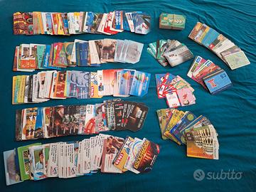 Schede telefoniche e ricaricabili anni 90 e 2000