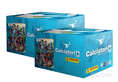 2 Box da 100 Bustine Panini - Calciatori 2025-2026