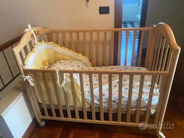 Lettino con paracolpi