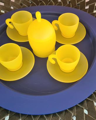 Servizio da caffè vintage marca Guzzini "Zazà"
