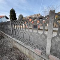 Recinzione cemento
