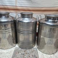 Fusti olio acciaio inox 50L 