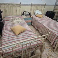 2 Strutture letto in ferro battuto