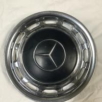 Set 4 copricerchi Mercedes anni 1960 1970 blu