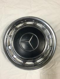 Set 4 copricerchi Mercedes anni 1960 1970 blu