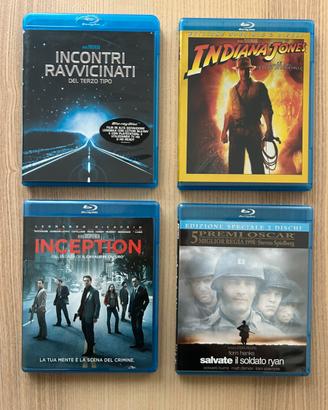 Lotto 4 film in bluray