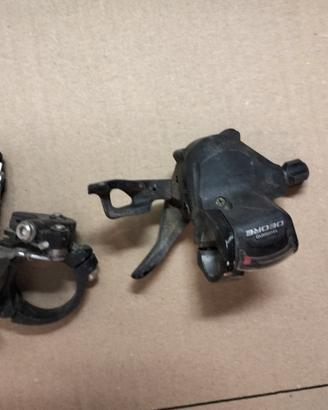  cambio e manettino Shimano deore