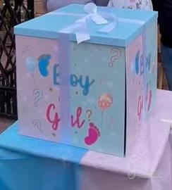 Scatola gender reveal