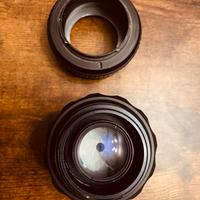 Helios 44-2 58mm F2 + adattatore Hersmay