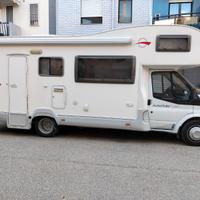 Camper mansardato 7 posti