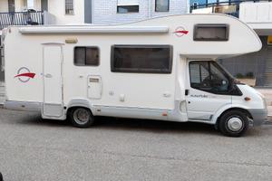 Camper mansardato 7 posti