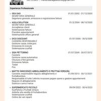 Cassiera supermercato Disponibilità immediata