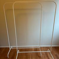 Due stand appendiabiti Ikea Mulig