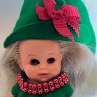 Mini Furga Lisa vintage doll elfo Natale